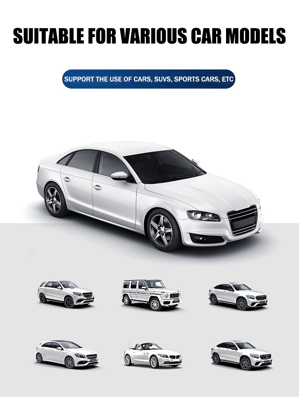 Car Door Bowl Protector Anti-collision Strip Anti-Scratch Sticker Decorative Products 8PCS
