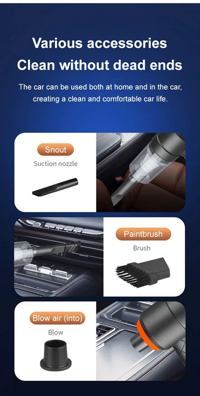 The price of the wireless car vacuum cleaner is reduced by 50%. Limited to 1,000 pieces. If you miss it today, you will have to wait another year.