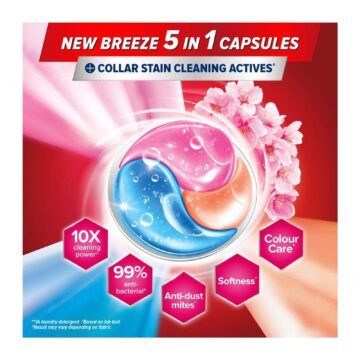 Breeze 3In1 Capsules Sakura Blossom 40s