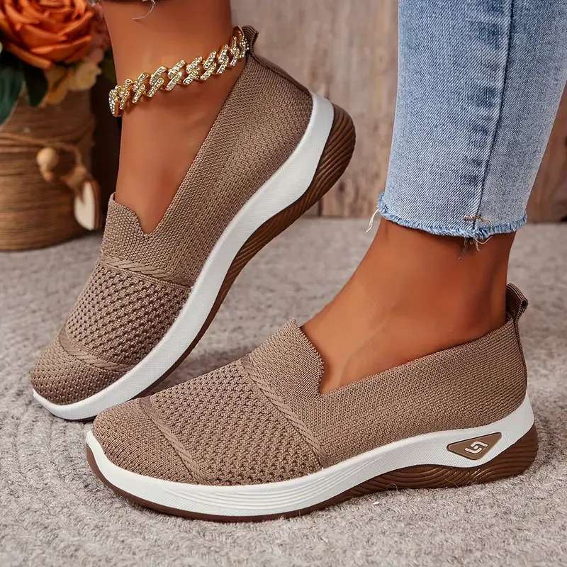 Last Day Promotion 70% OFF? – Women’s Breathable Knit Sneakers: Lightweight Comfort Every Step