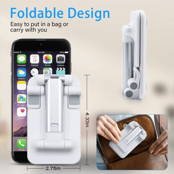 🔥BIG SALE – 88% OFF🔥】Adjustable Telescopic Folding Cell Phone and Tablet Stand